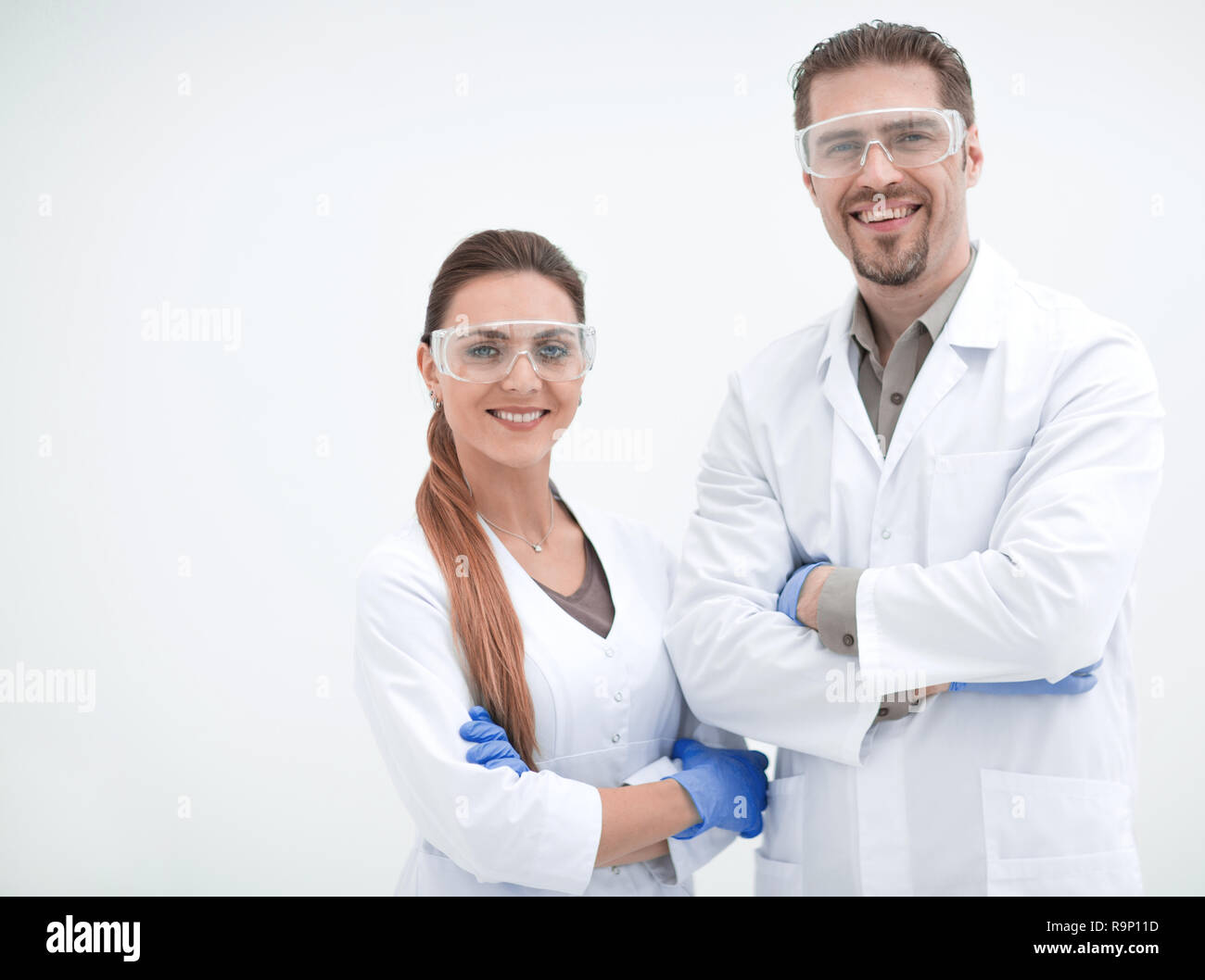 Two biologists man woman hi-res stock photography and images - Alamy