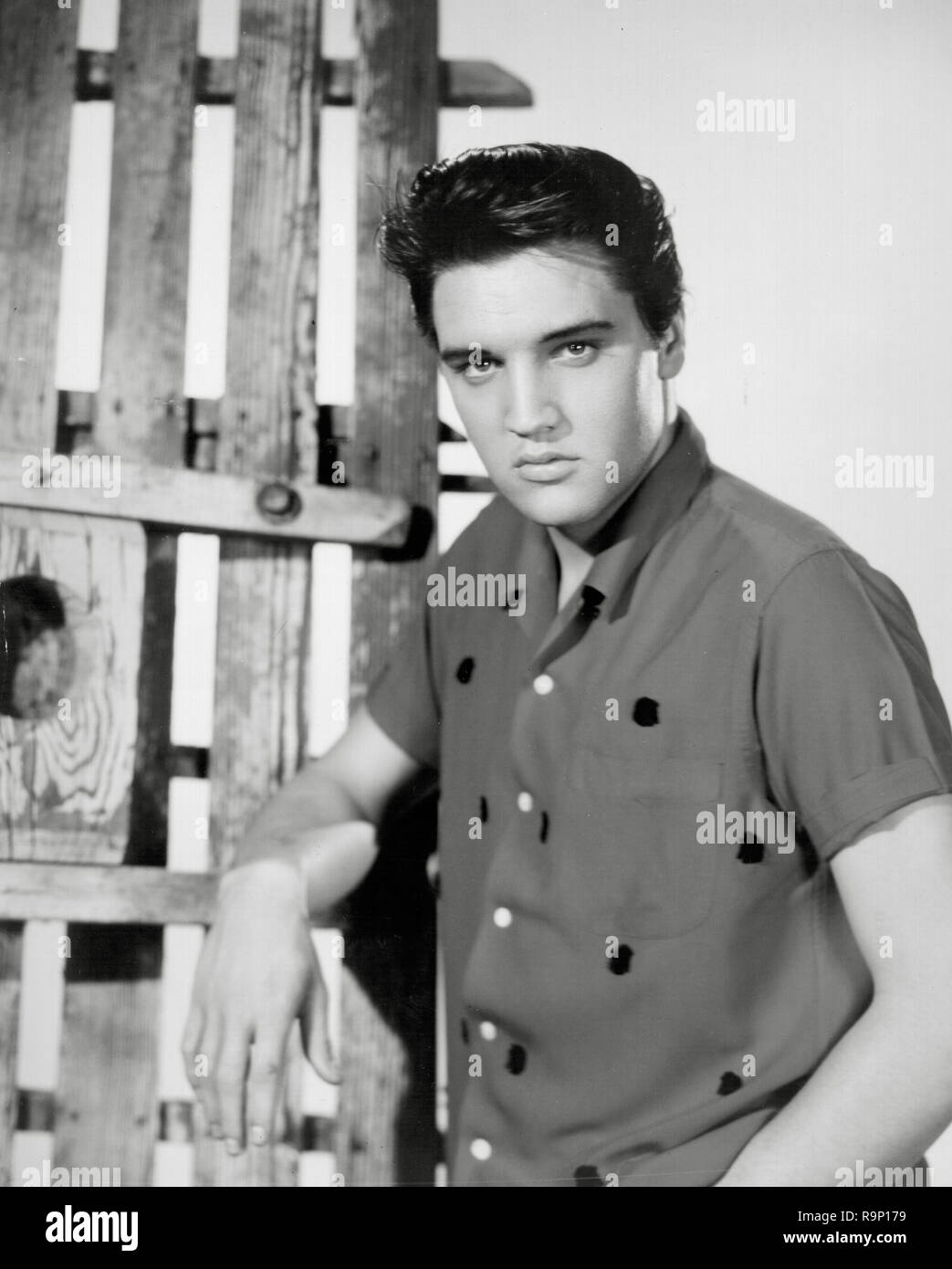 Elvis Presley,  circa 1957  File Reference # 33635 694THA Stock Photo