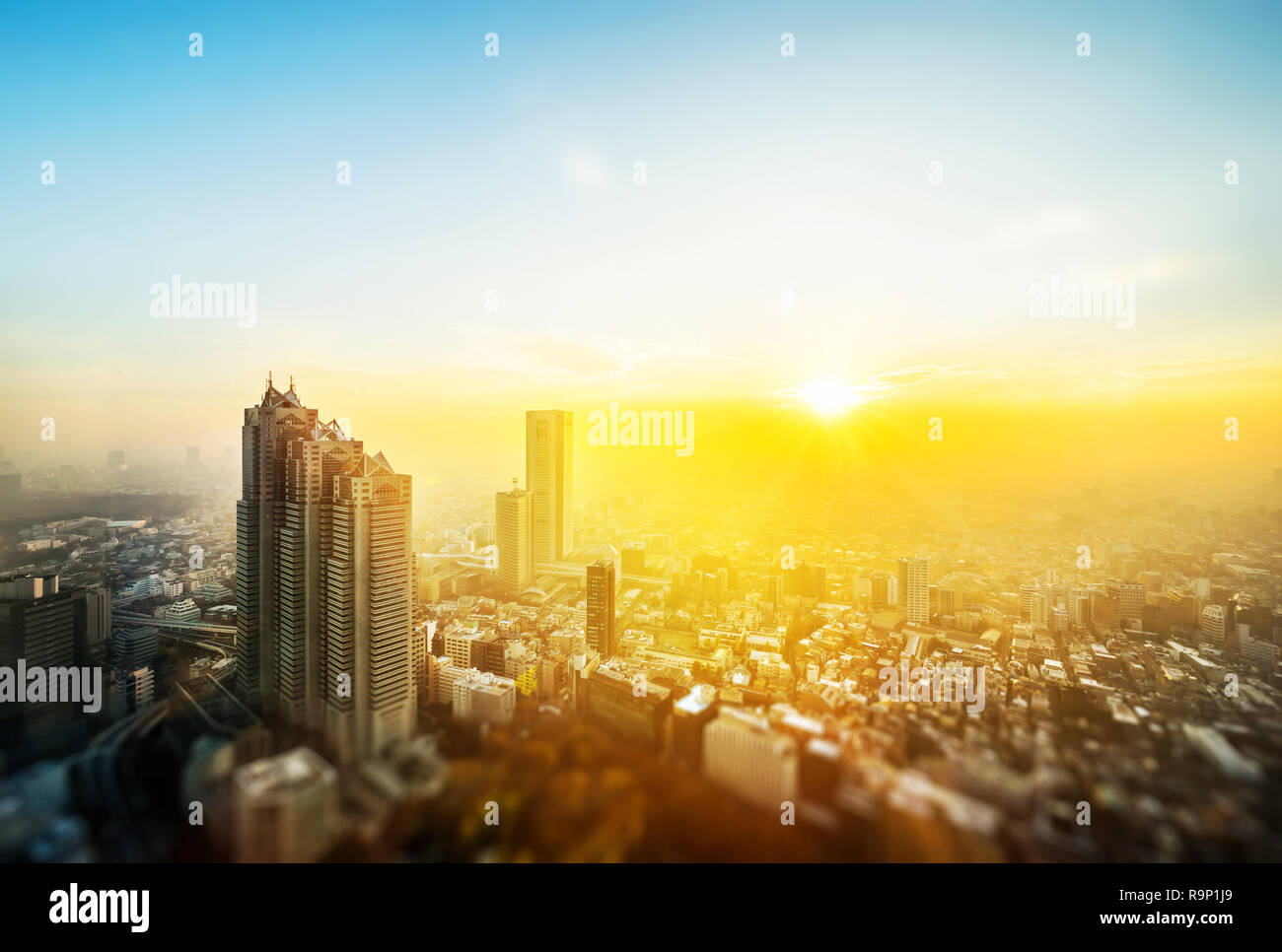 Asia business concept for real estate and corporate construction