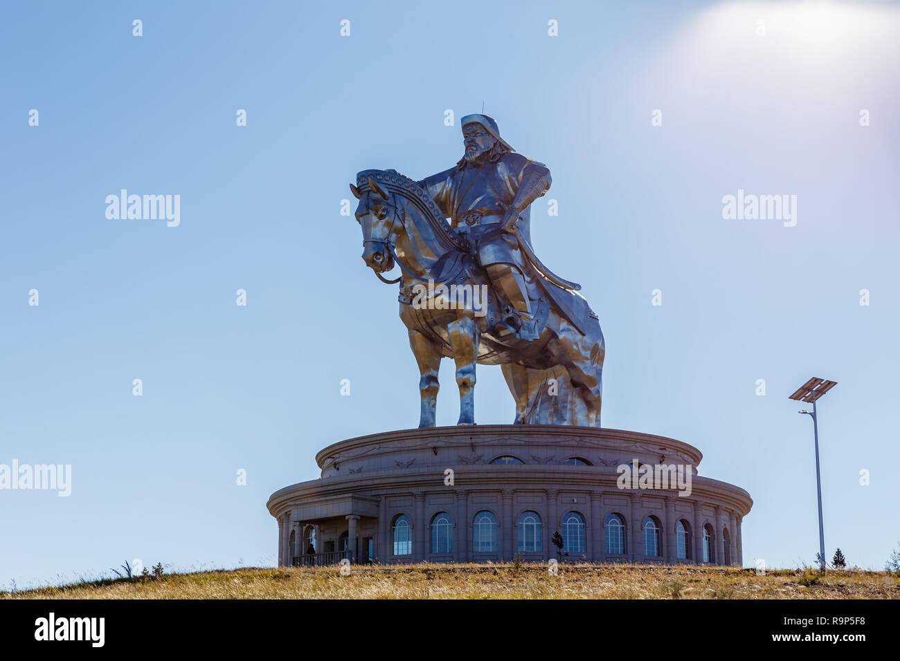 TSONJIN BOLDOG, MONGOLIA September 14, 2018 The giant Genghis Khan