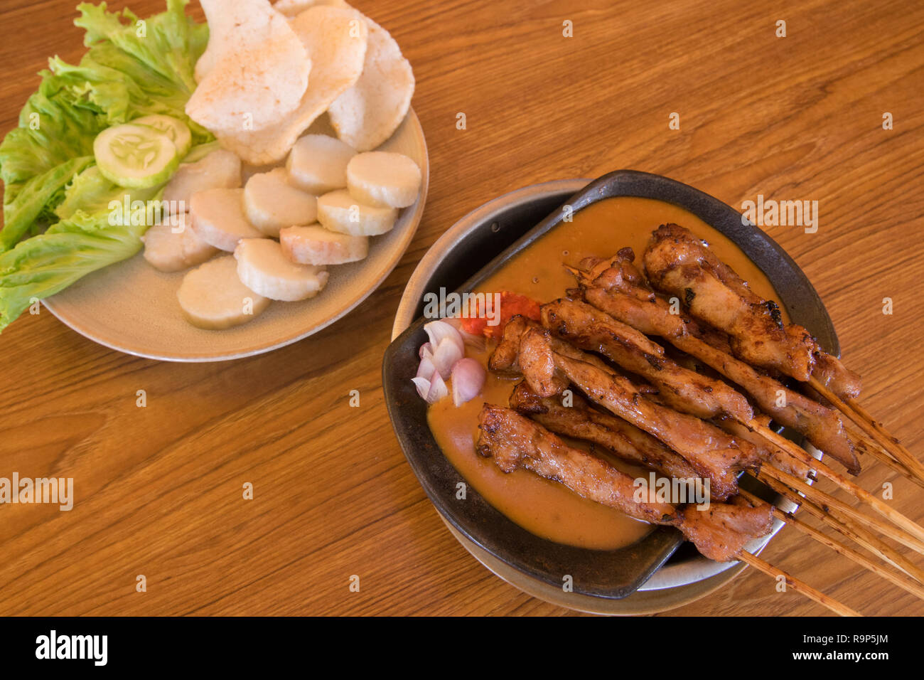 6.8D, Sate Ayam, IndonesianBook Stock Photo