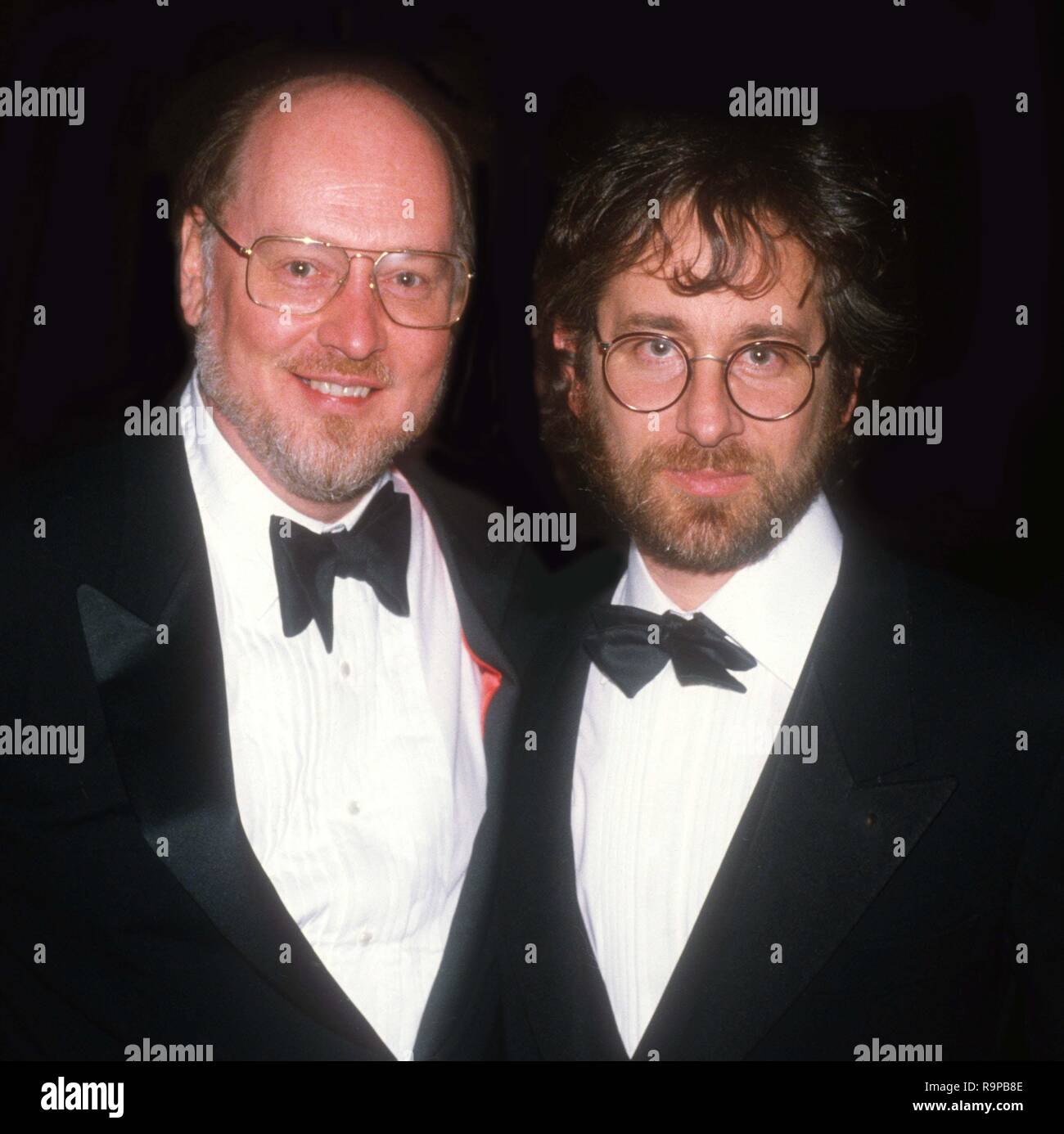 John williams steven spielberg 1984 hires stock photography and images