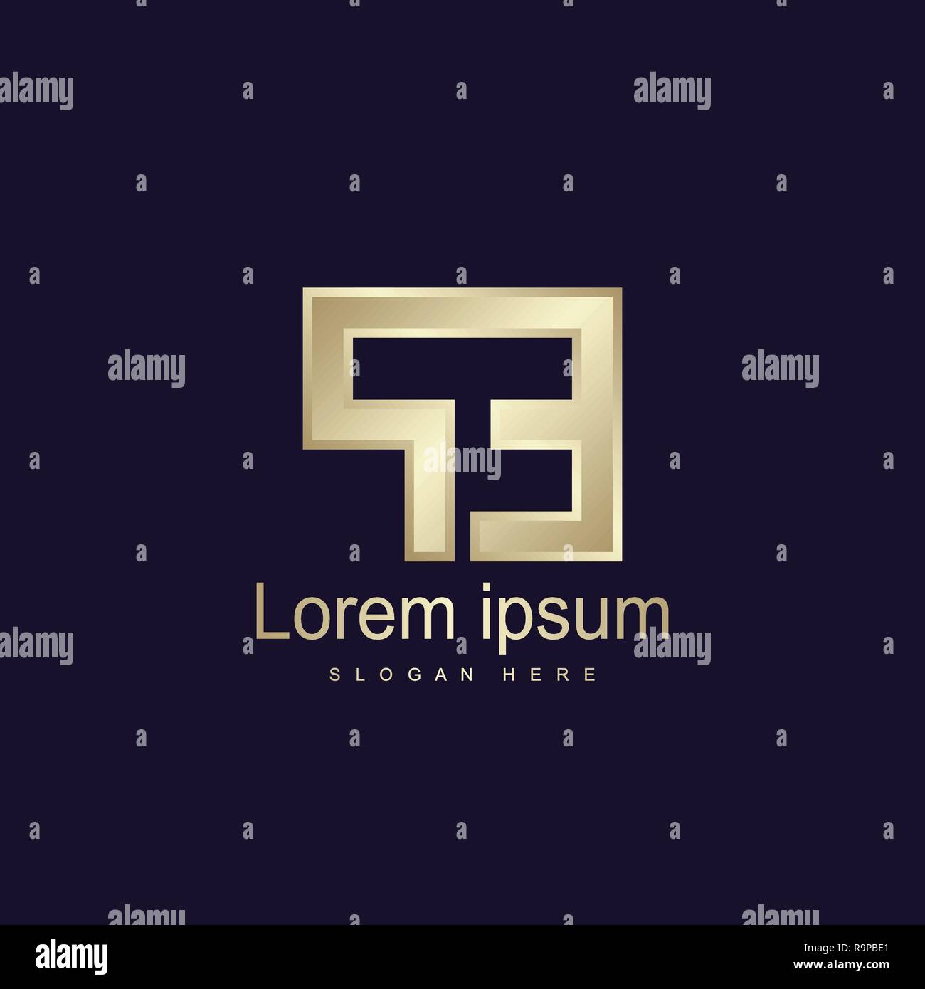 Pe letter design hi-res stock photography and images - Alamy