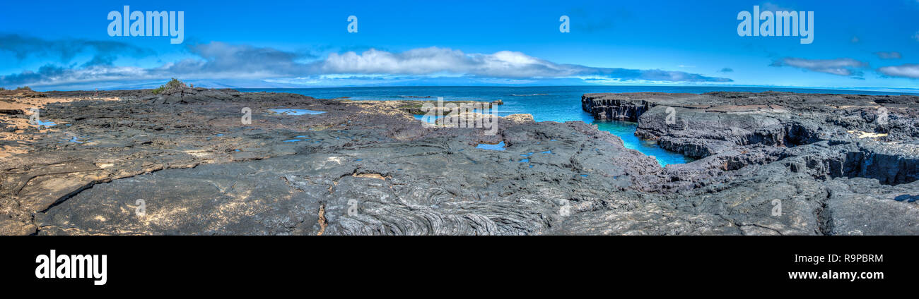 Santiago Island in the Galapagos, Ecuador Stock Photo