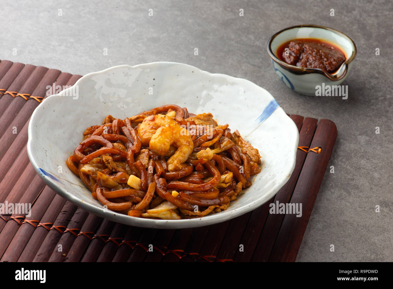 Fried Hokkien noodle Stock Photo Alamy