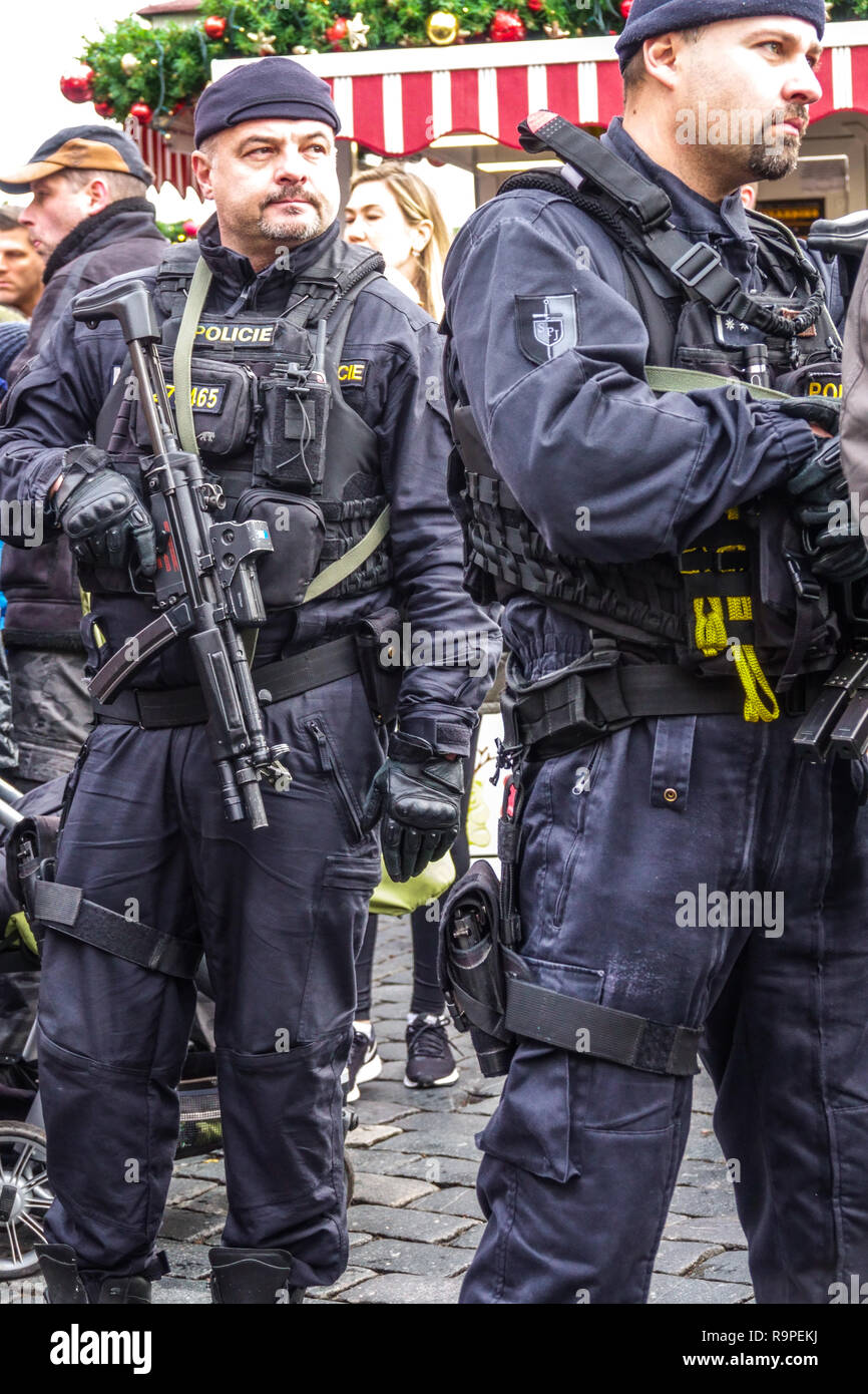 Czech police gun hi-res stock photography and images - Alamy