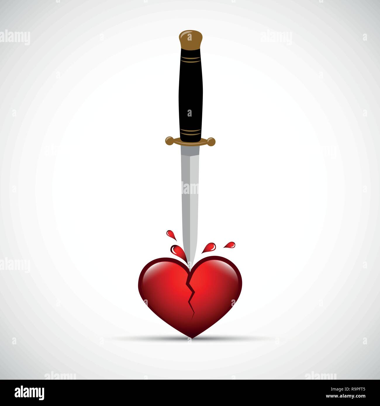Dagger heart hi res stock photography and images Alamy