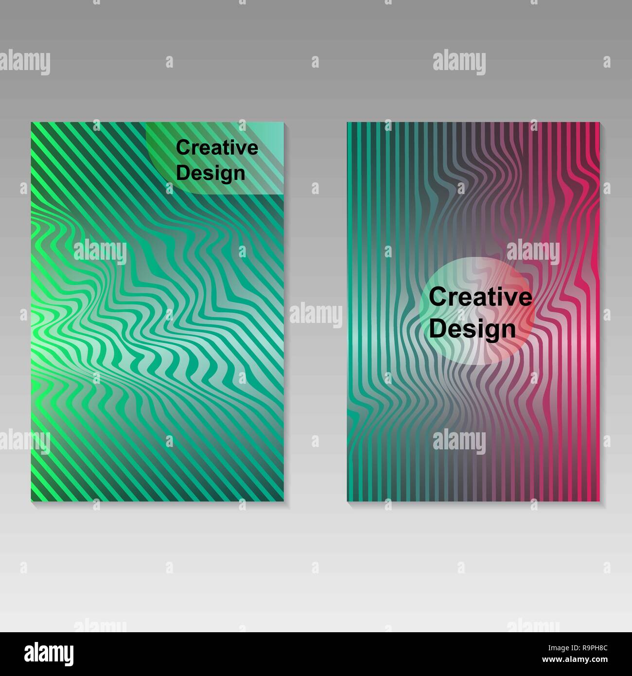 Abstract covers design. Minimalist geometric template. Vector ...