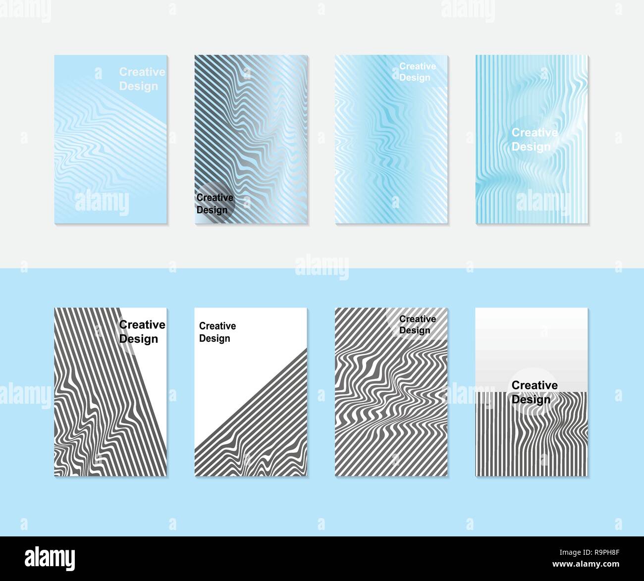 Abstract covers design. Minimalist geometric template. Vector ...