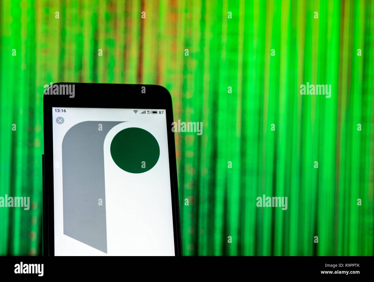 reliance steel aluminum co logo seen displayed on smart phone reliance steel