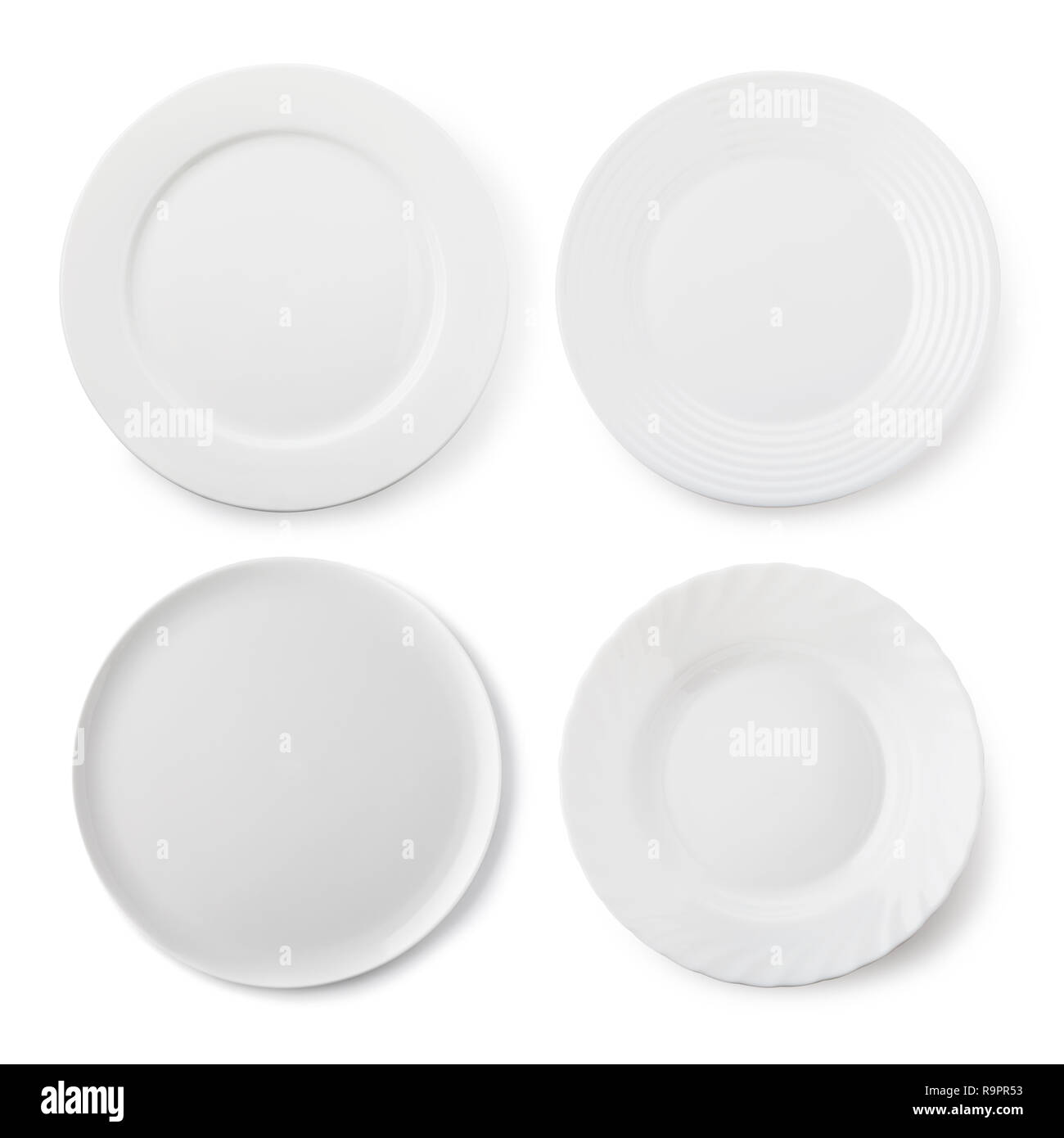 White ceramic plates hires stock photography and images Alamy