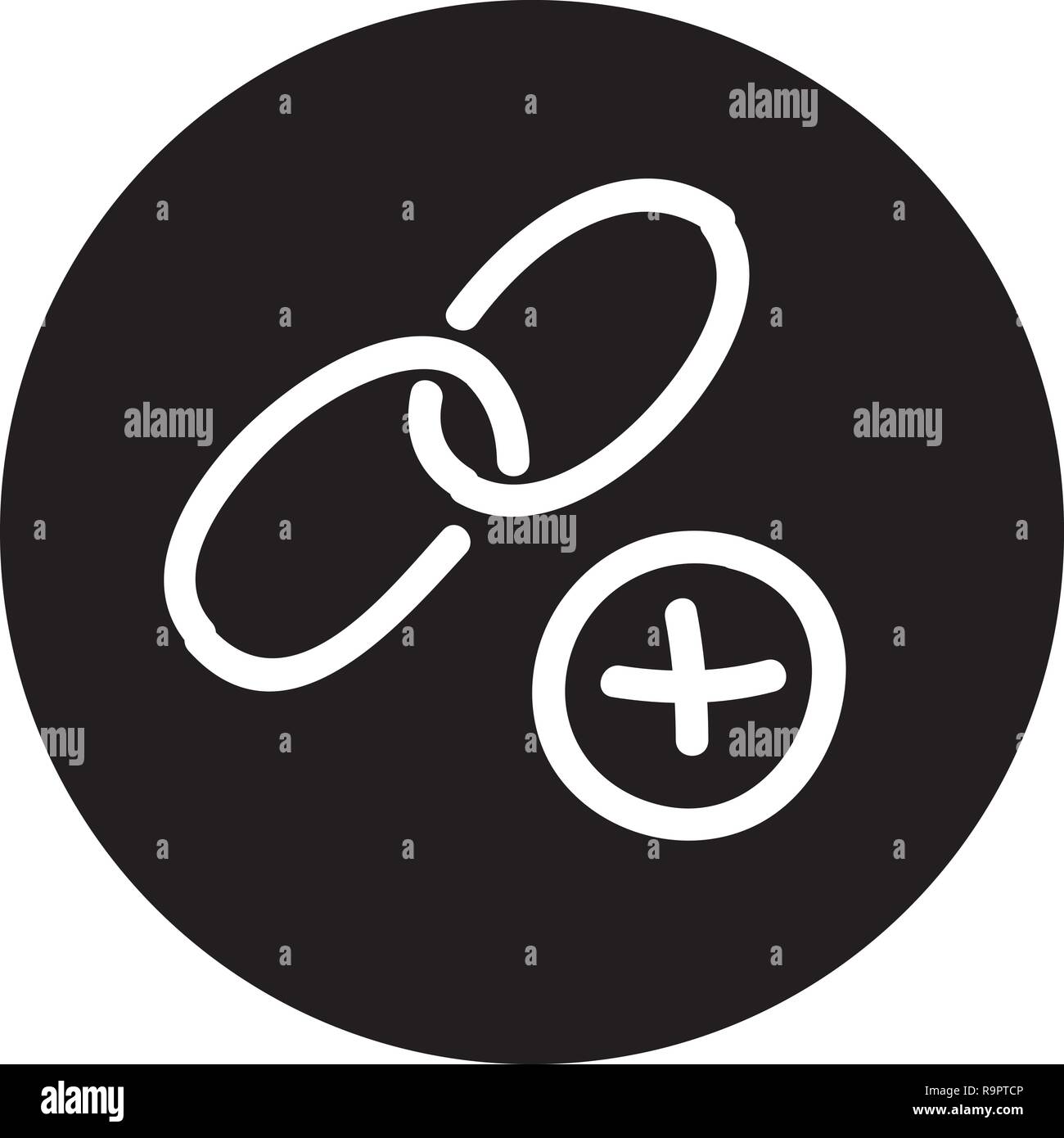 Search Engine Optimization Icon with Hand drawn Style, good for your web and mobile app Stock Vector