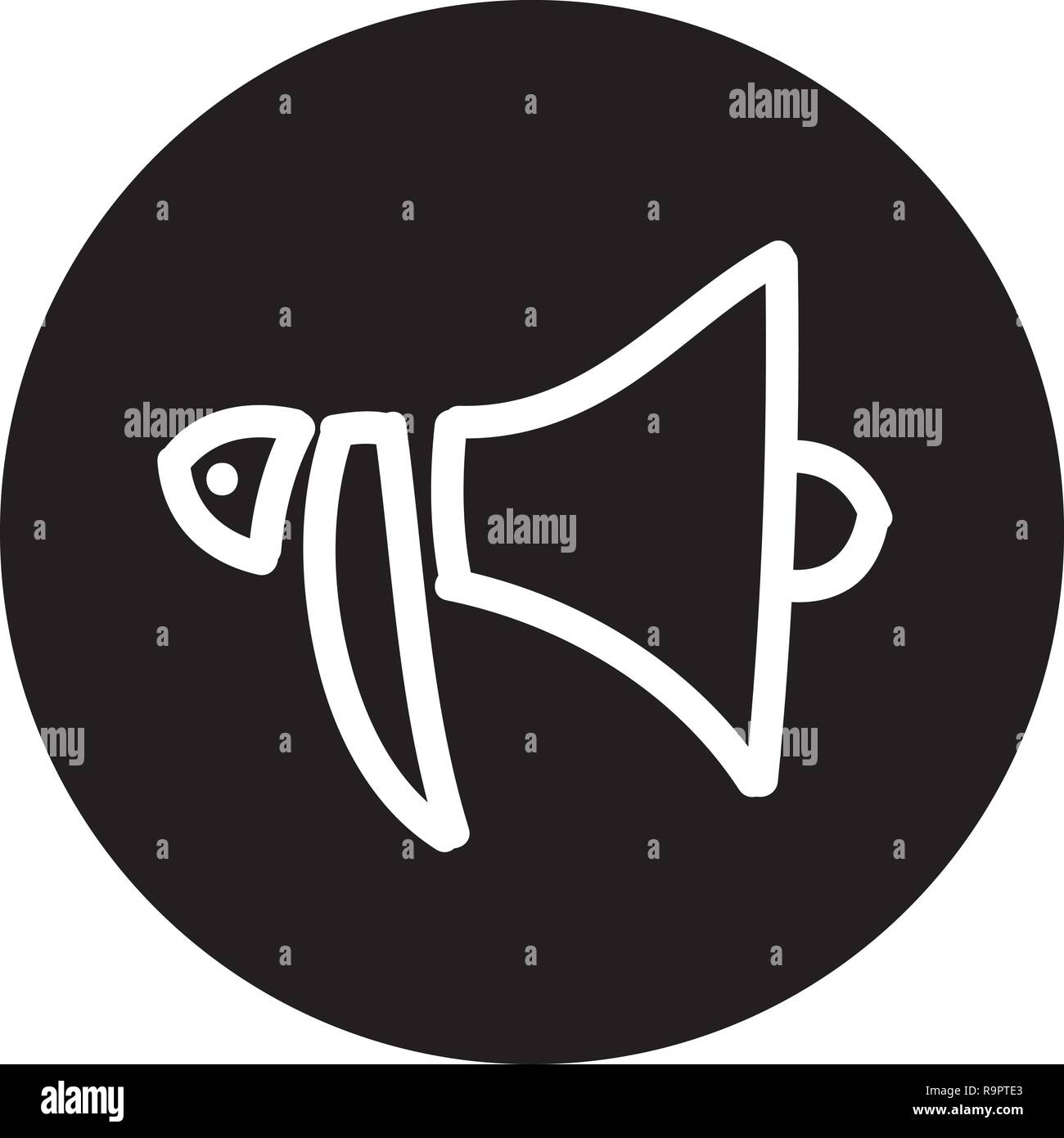 Search Engine Optimization Icon with Hand drawn Style, good for your web and mobile app Stock Vector