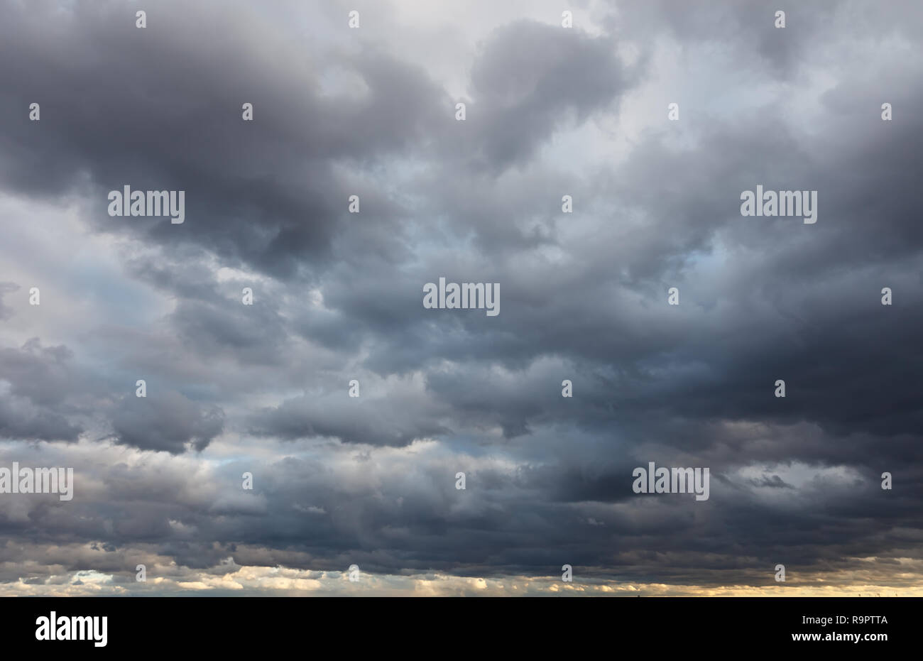 Natural background: stormy sky Stock Photo - Alamy
