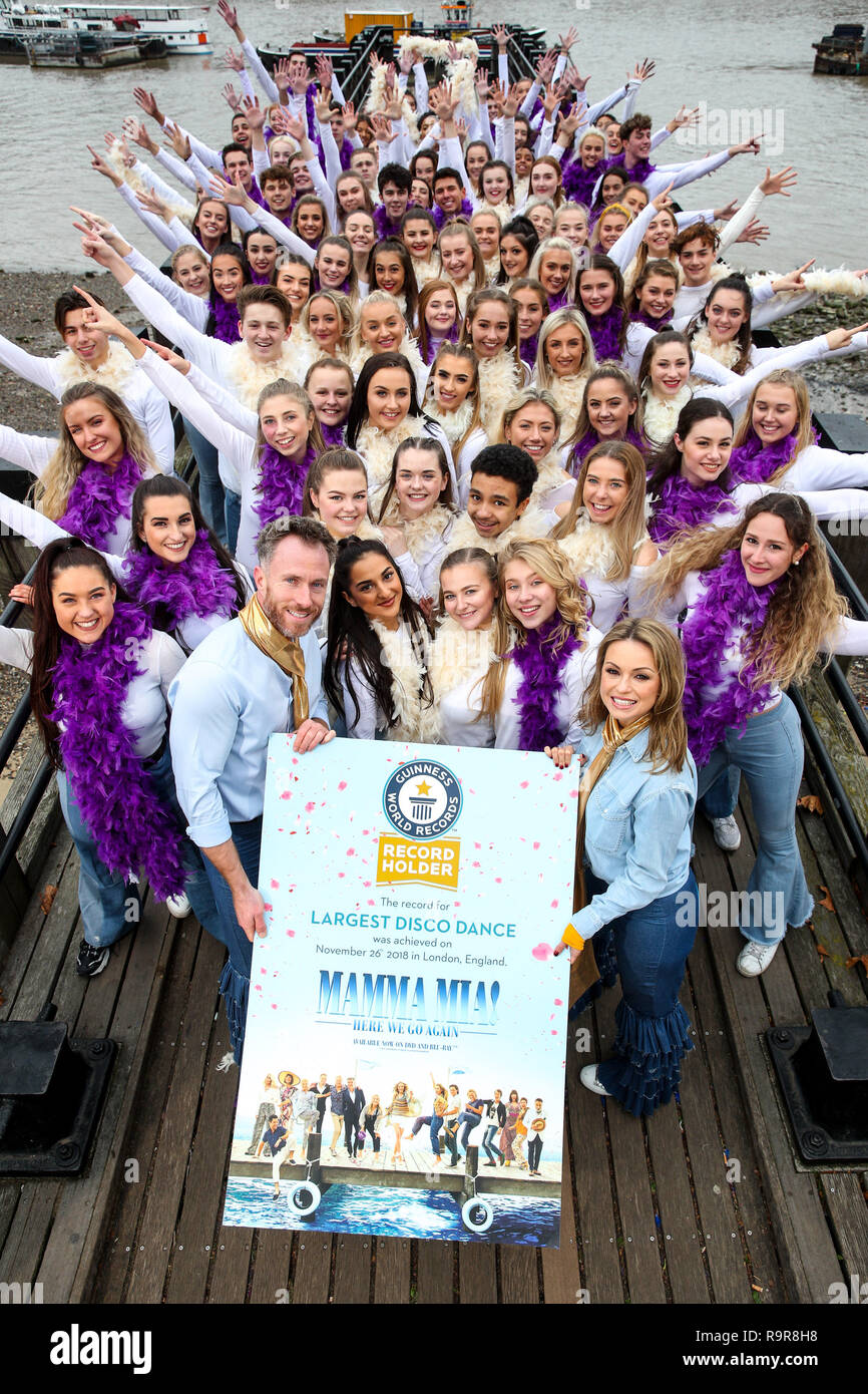 325 dancers, led by former Strictly Come Dancing’s James and Ola Jordan