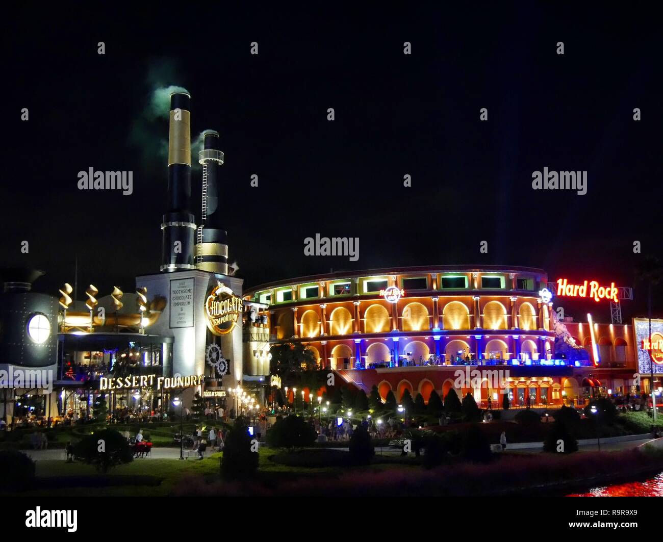City Walk Stock Photo