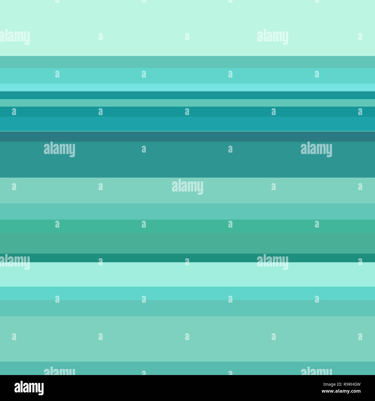 Blue green pastel color striped seamless pattern. Stock Vector