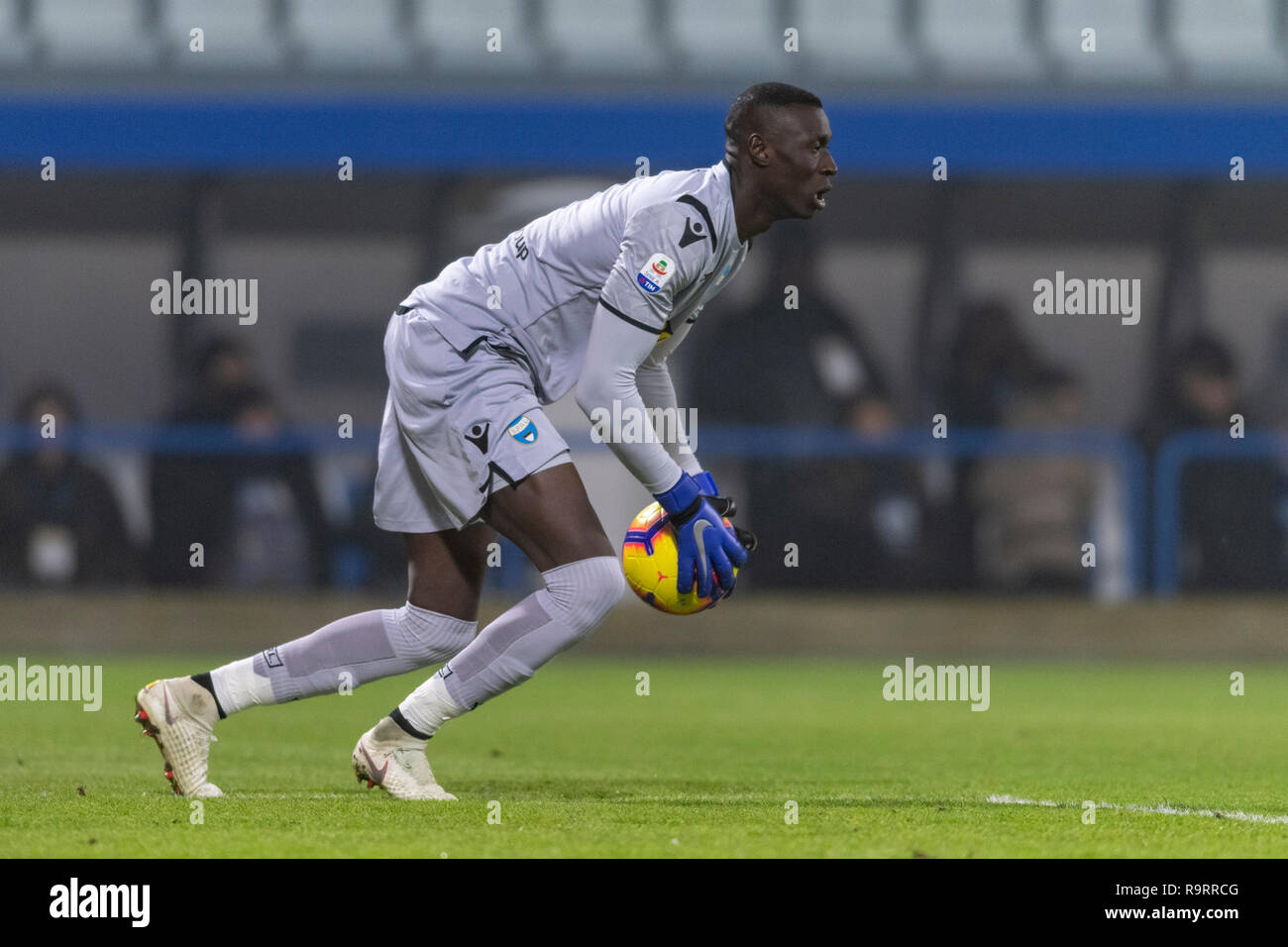 Alfred Gomis (Spal) during the Italian 'Serie A' match between Spal 0-0 Udinese at Paolo Mazza Stadium on December 26, 2018 in Ferrara, Italy. Credit: Maurizio Borsari/AFLO/Alamy Live News Stock Photo
