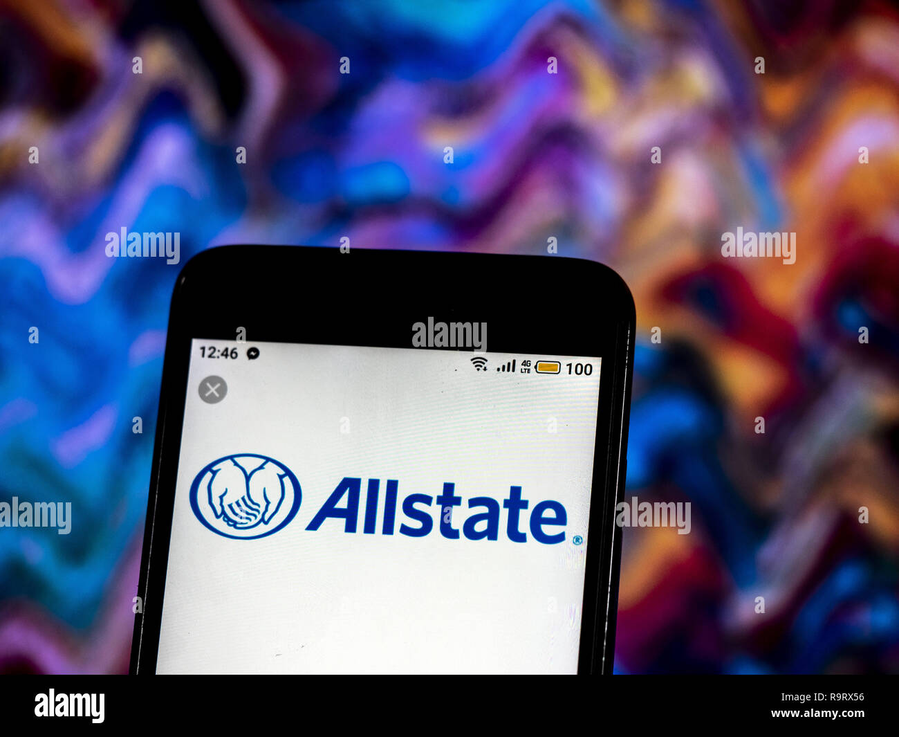 Allstate insurance logo hi-res stock photography and images - Alamy