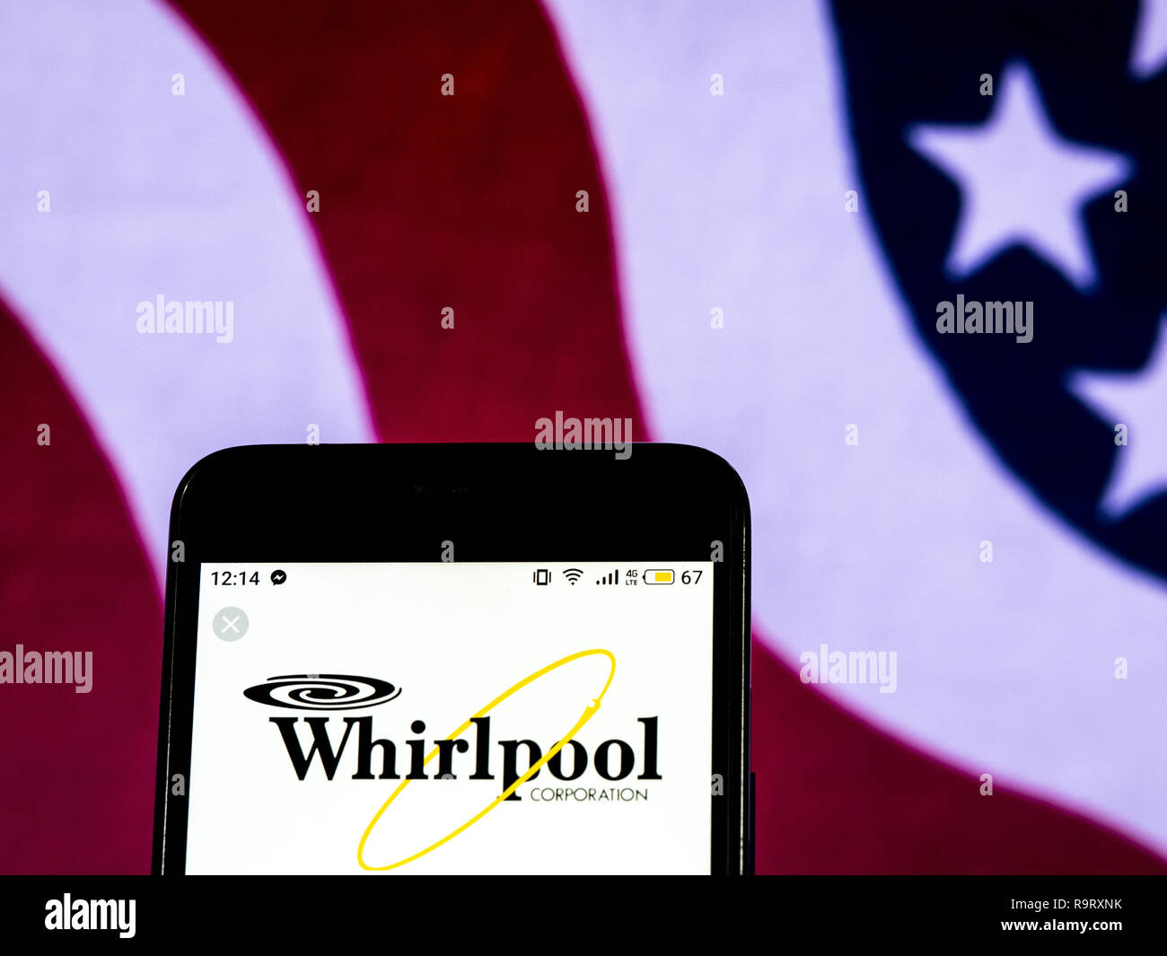Kiev Ukraine 17th Dec 2018 Whirlpool Corporation Home Appliance