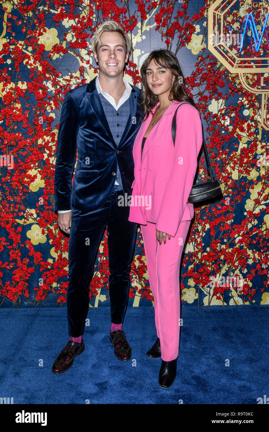 Las Vegas, NV, USA. 28th Dec, 2018. Riker Lynch and Savannah Latimer at  Hong Kong's Mott 32 Opening at The Palazzo at The Venetian Resort in Las  Vegas, Nevada on December 28,