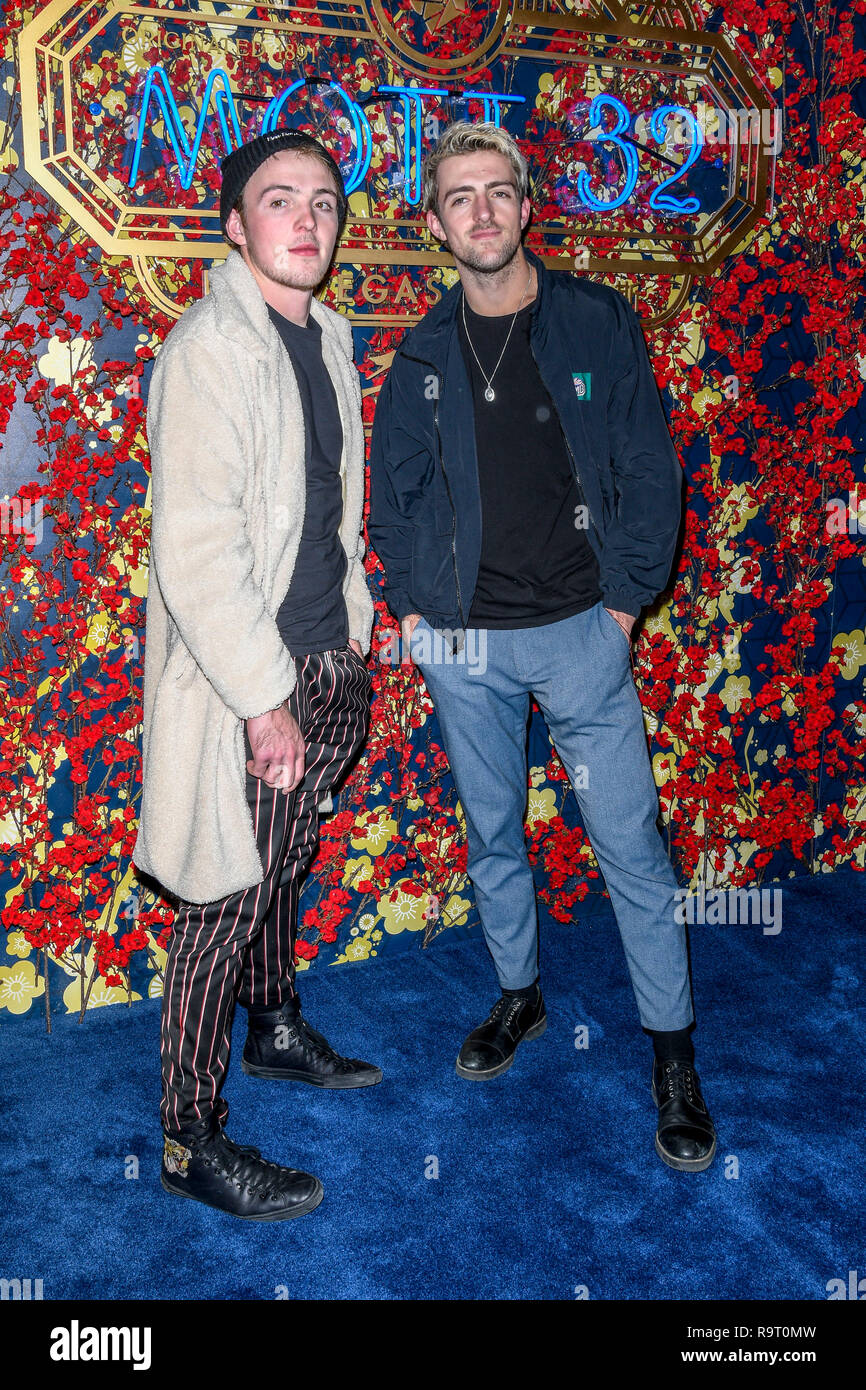 Las Vegas, NV, USA. 28th Dec, 2018. Ellington Ratliff and Rocky Lynch