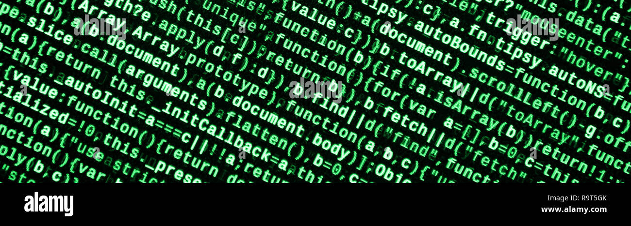 Javascript functions, variables, objects. Monitor closeup of function ...