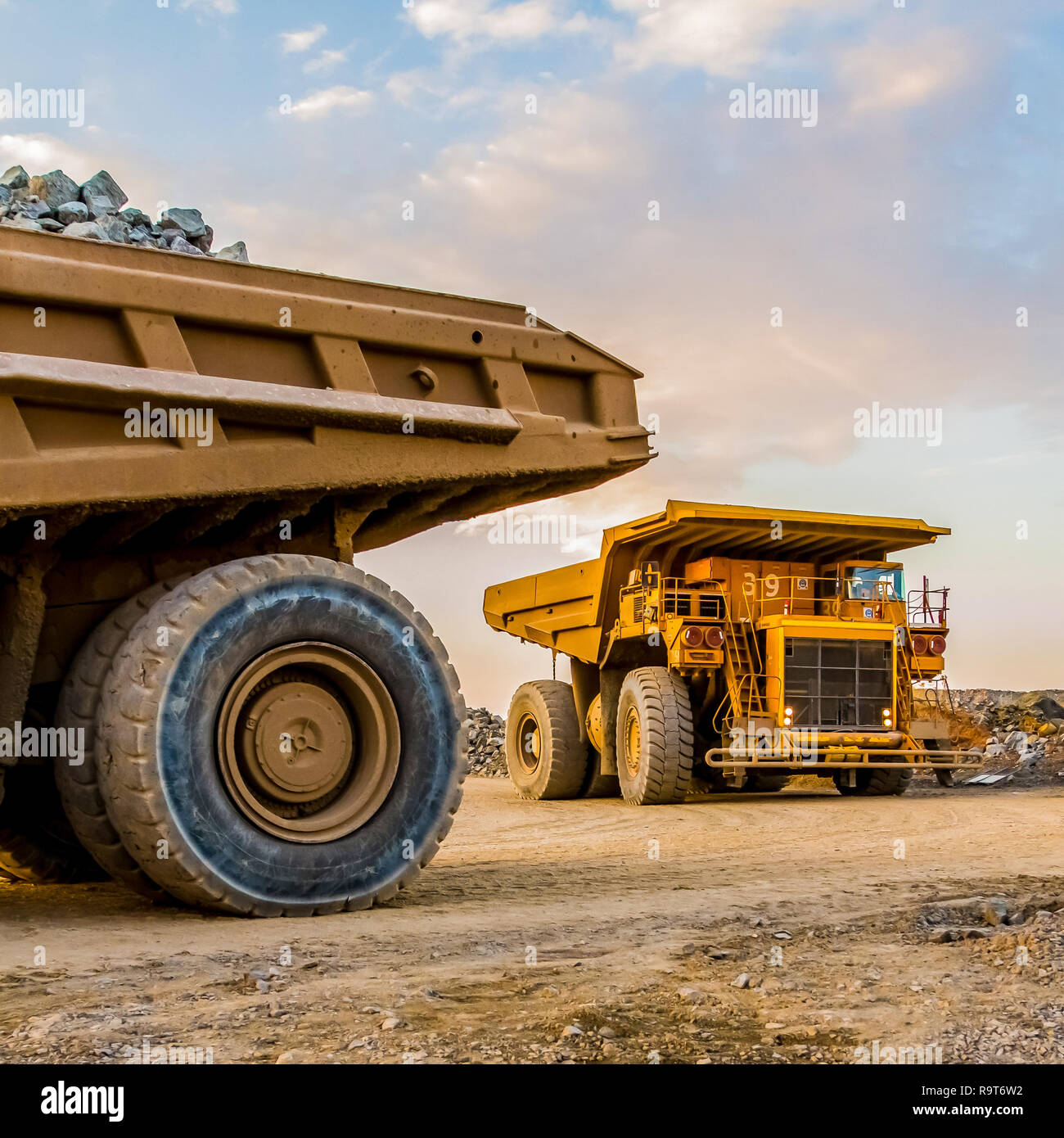 Transporting Rocks Platinum Palladium Mining and processing, Dump Truck for transporting ...