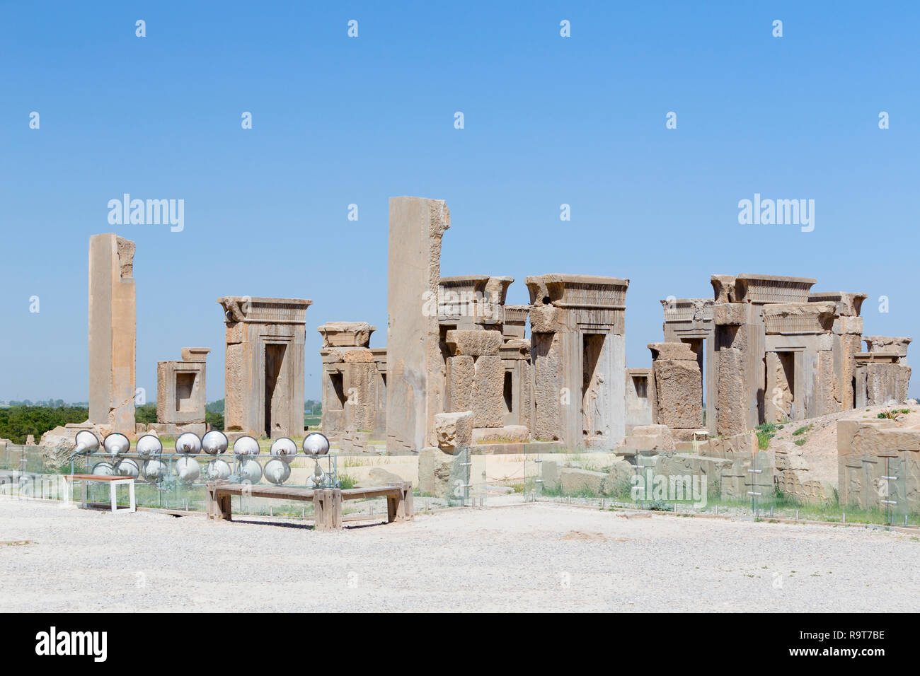 The Tachara palace or private residence of Darius in Persepolis, Iran