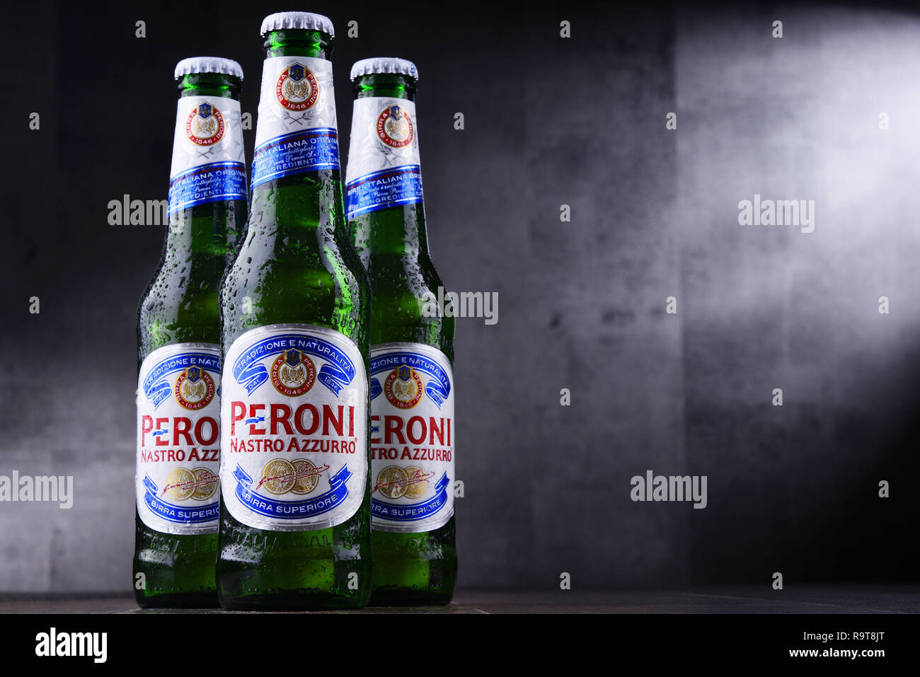 Peroni beer glass hi-res stock photography and images - Alamy