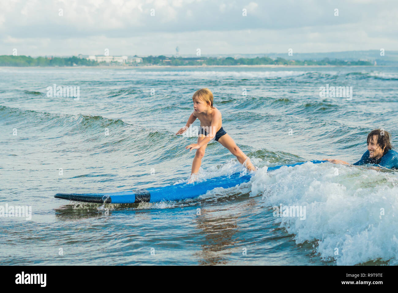 swimming for surfing