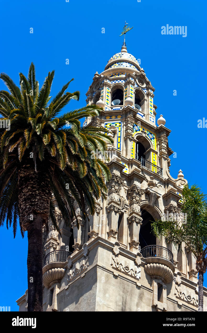 Tower Dome at Balboa Park, San Diego,California,America Stock Photo Alamy