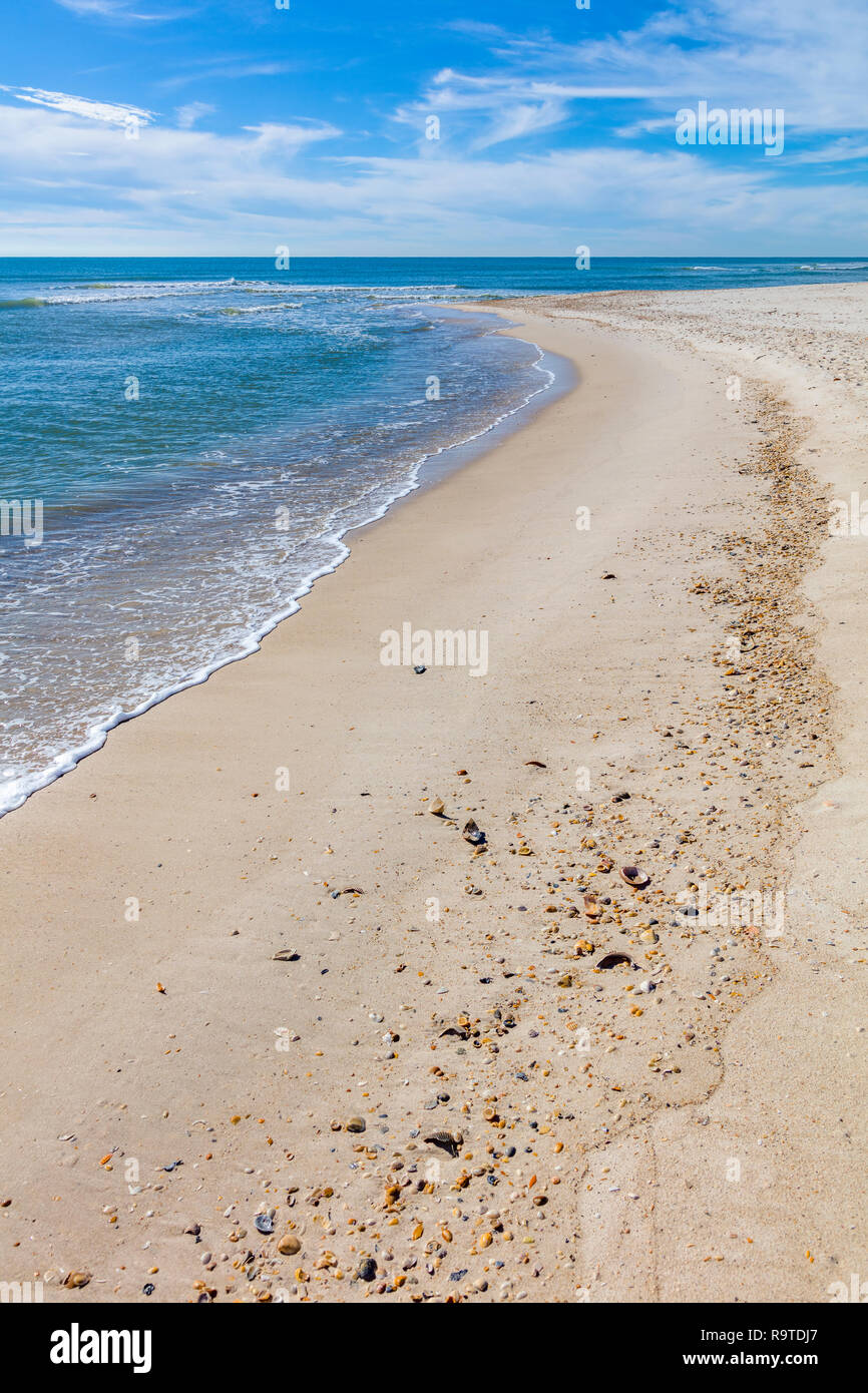 Gulf of Mexico beach on St Island in the panhandle or