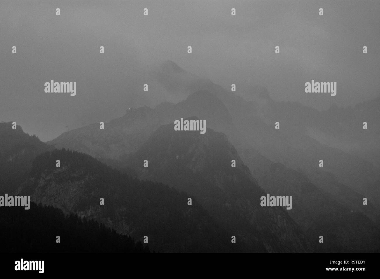 Summer in bavarian Black and White Stock Photos & Images Alamy