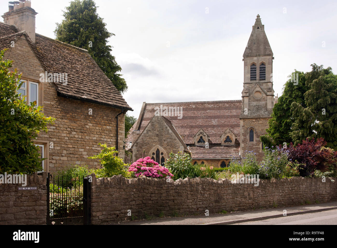 United Reformed Church in the village, Holt, near Trowbridge, Wiltshire, England Stock Photo