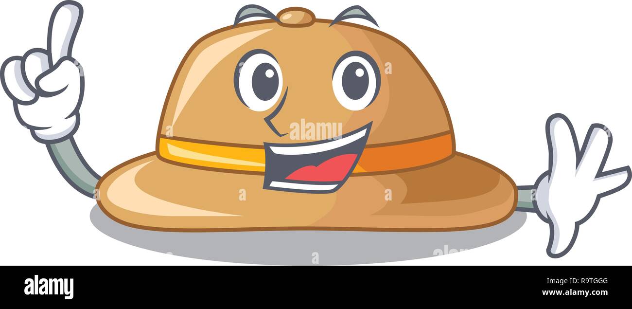 Finger cork hat in a cartoon style Stock Vector Image & Art Alamy