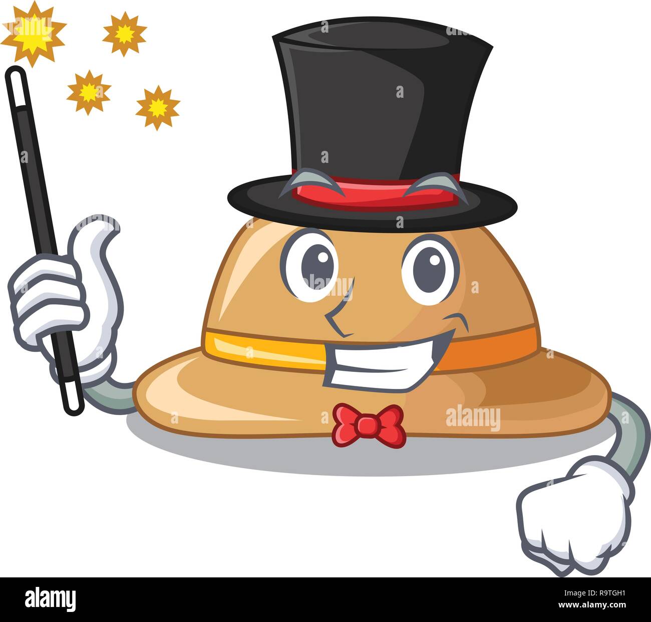 Magician cork hat in a cartoon style Stock Vector Image & Art Alamy