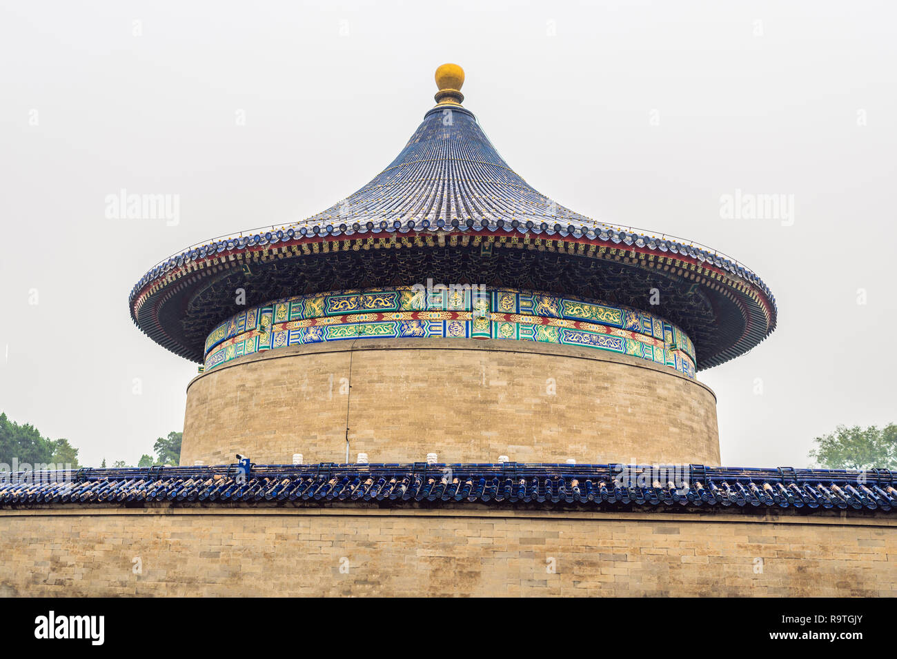 Temple of Heaven in Beijing. One of the main attractions of Beijing Stock Photo