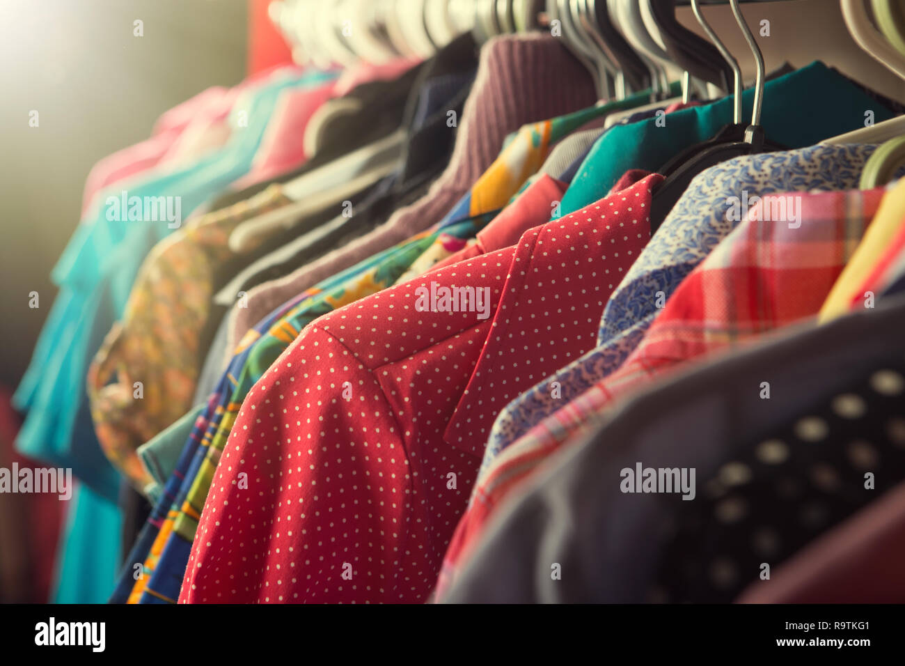 Expensive dress rack hi-res stock photography and images - Alamy