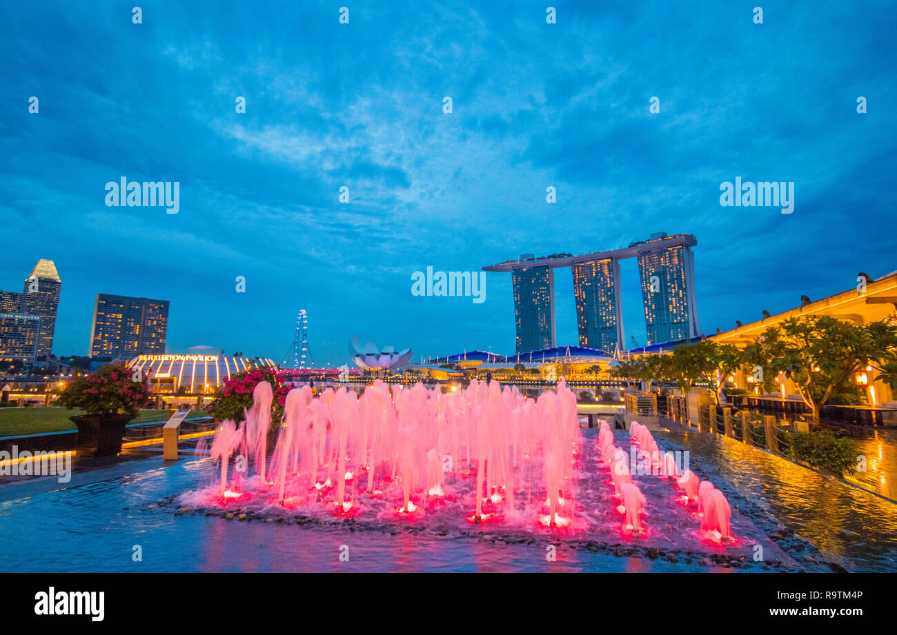 Marina Bay, Singapore Stock Photo Alamy