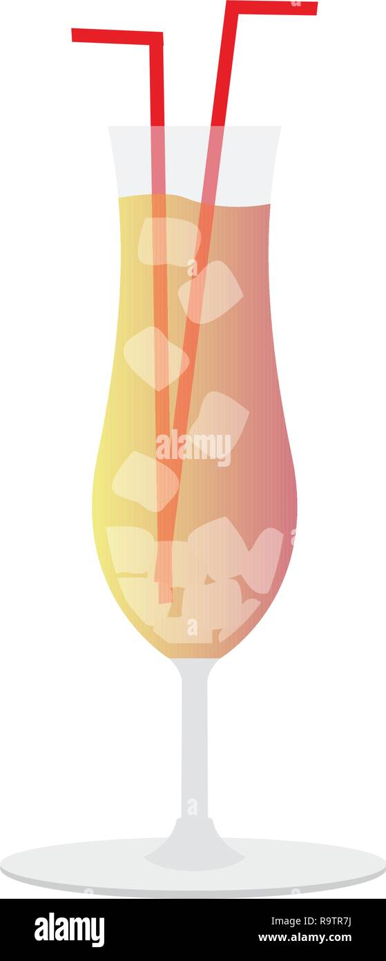 Isolated tropical cocktail Stock Vector Image & Art - Alamy