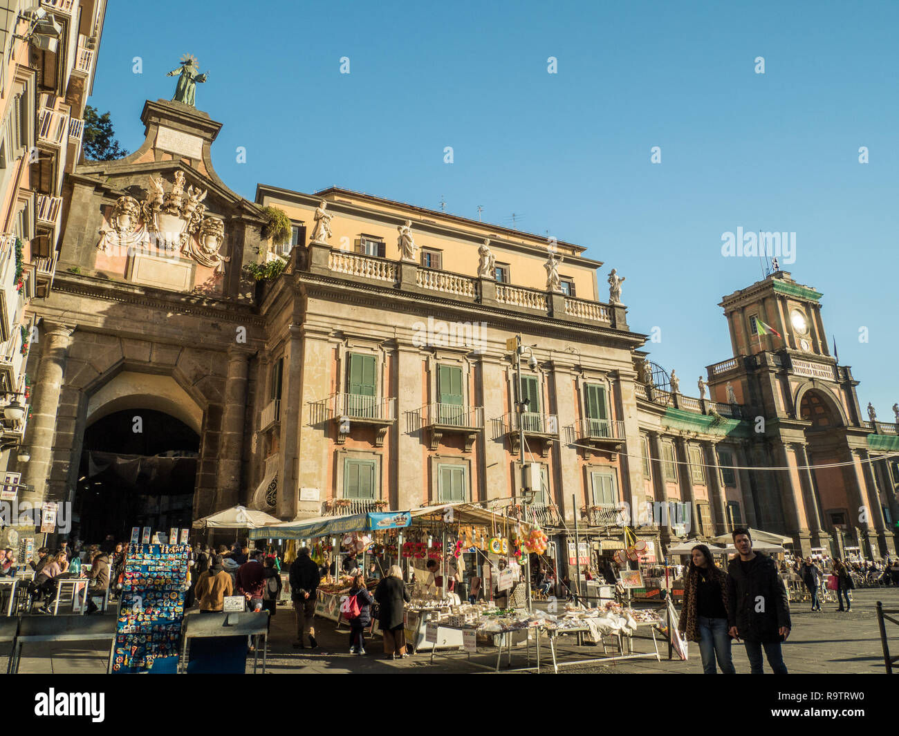 Piazza dante city naples hi-res stock photography and images - Alamy