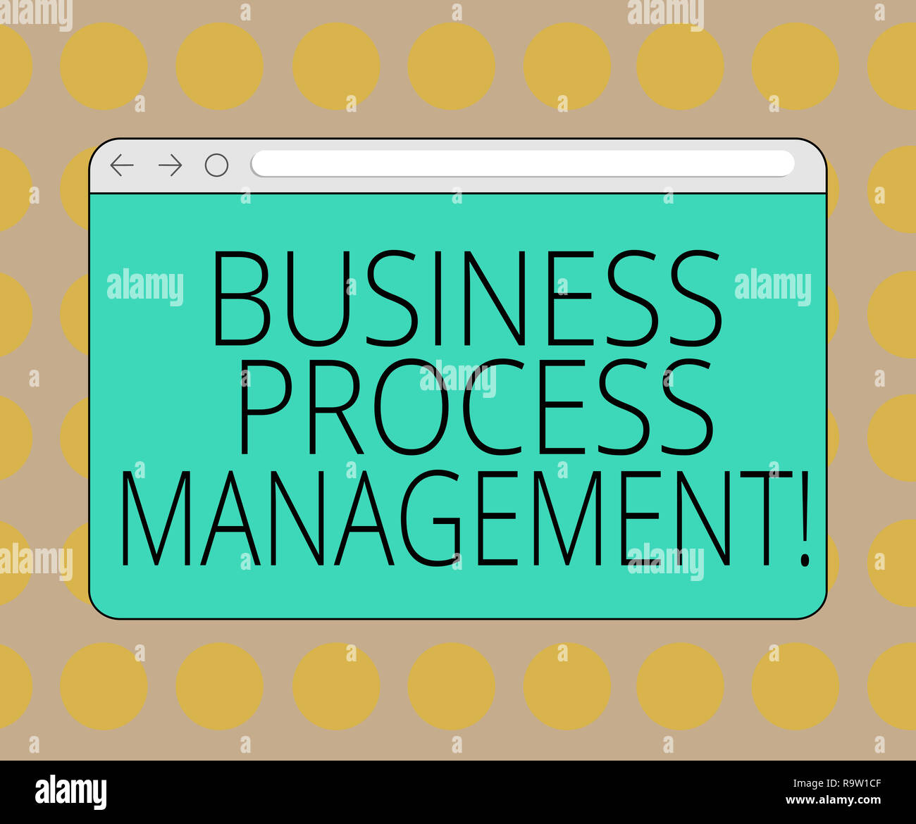 Word writing text Business Process Management. Business concept for ...