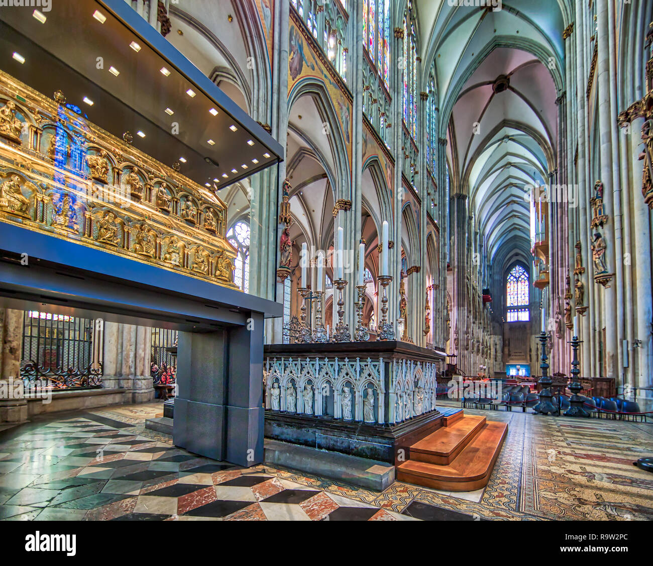 Cologne Cathedral Germany Interior Stock Photos Cologne Cathedral 