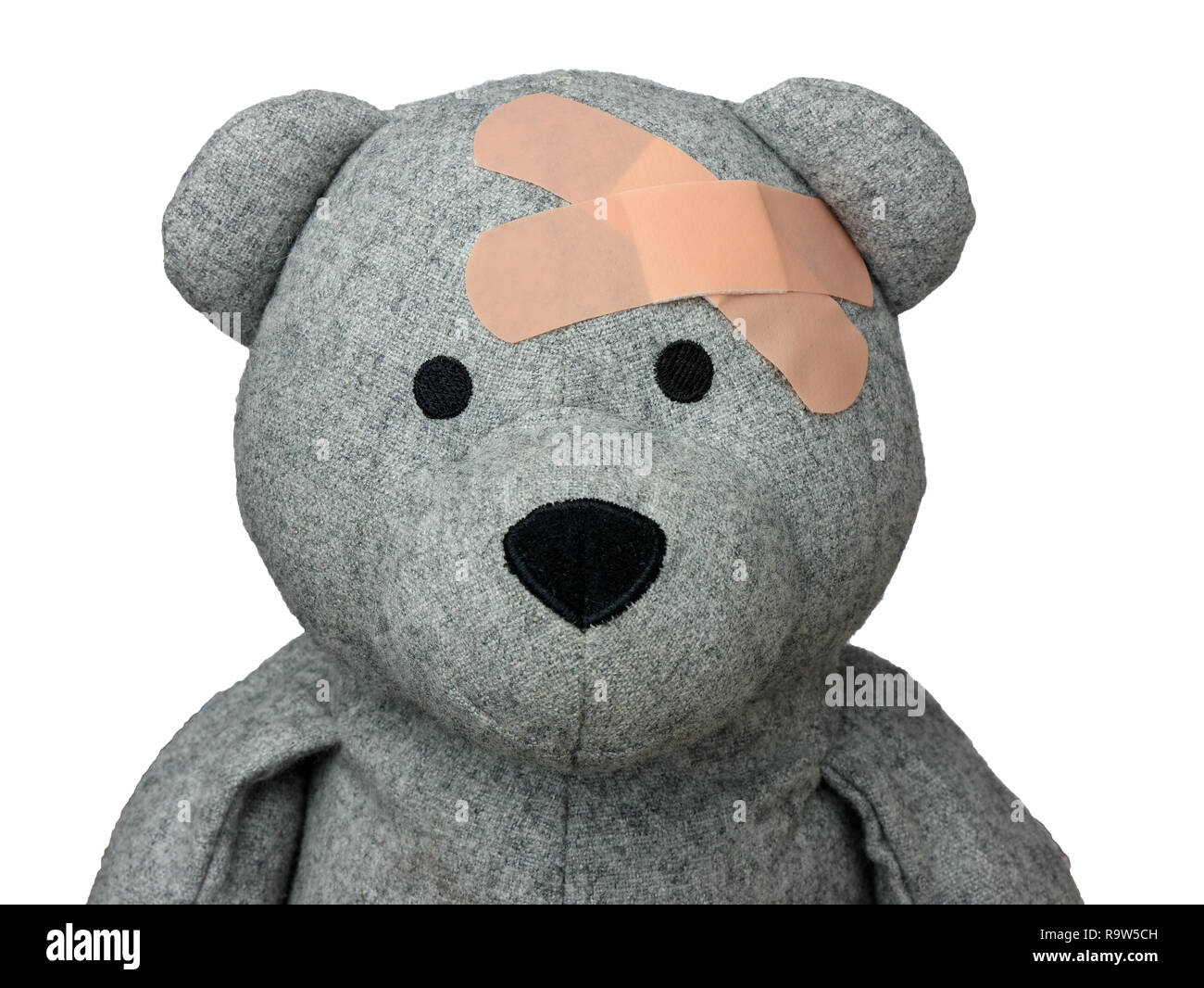 injured teddy bear