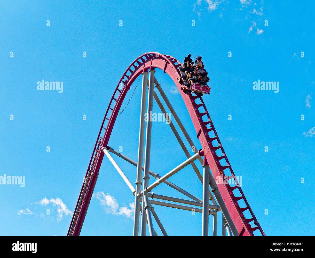 Roller coaster car hires stock photography and images Alamy