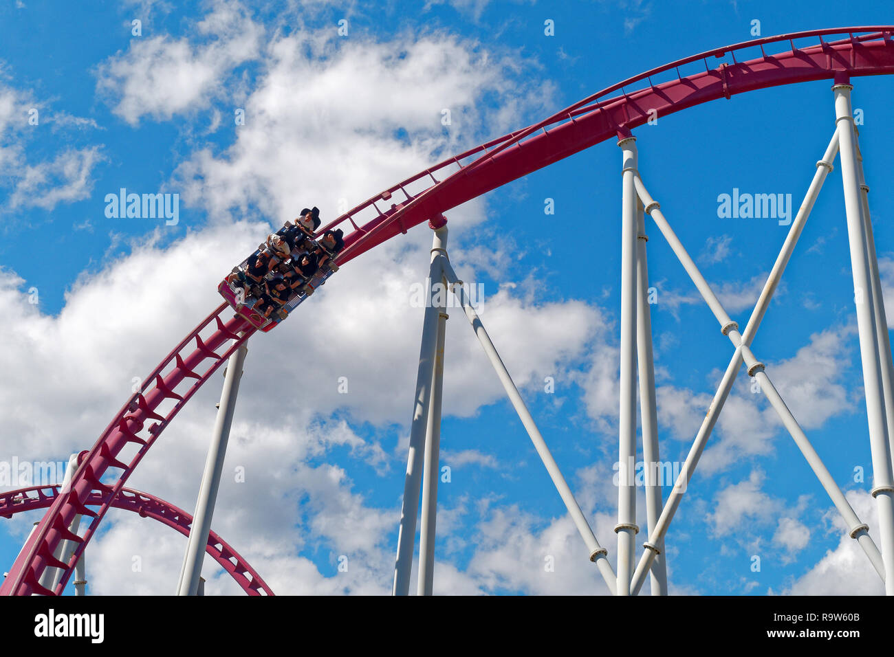 Roller coaster car hires stock photography and images Alamy