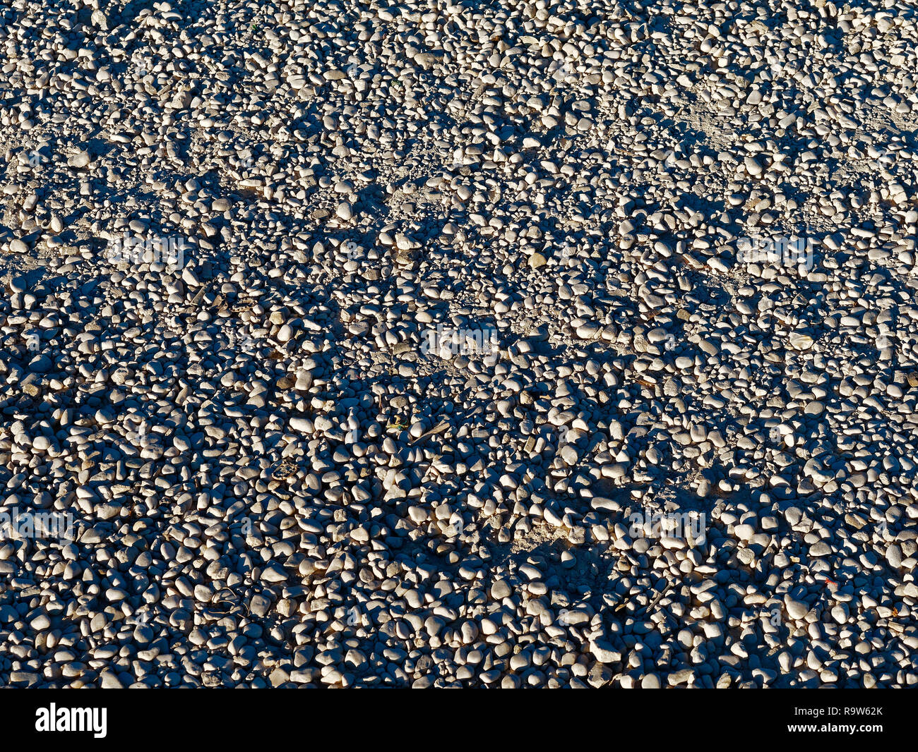 Background of Round Little Stones Stock Photo