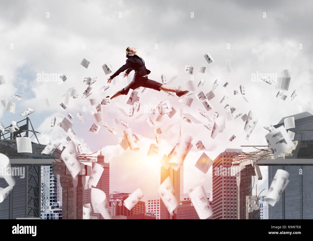 Problem and difficulties overcoming concept Stock Photo - Alamy