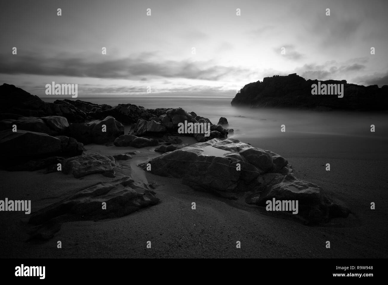 Black and white long exposure hi-res stock photography and images - Alamy